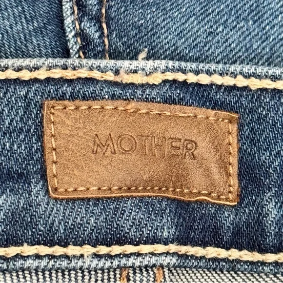 MOTHER Blue Flare Jeans - Picture 10 of 11